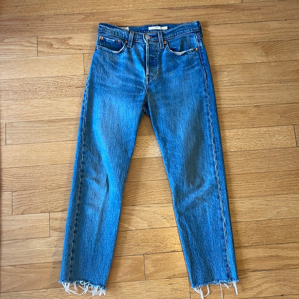 Levi’s Wedgie Jeans Size 25 true blue